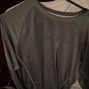 Eddie Bauer Gray Long Sleeve Tee